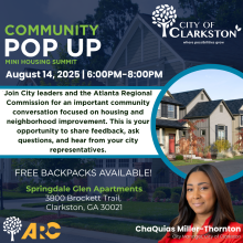 Community Pop Up/Mini Housing Summit