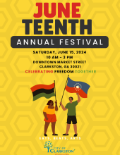 2024 Juneteenth Annual Festival Flyer