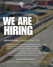 Finance Director Job Posting 