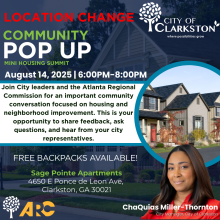Updated Community Pop Up Housing Summit Flyer 