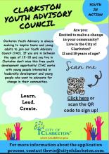 Youth Advisory Council Flyer