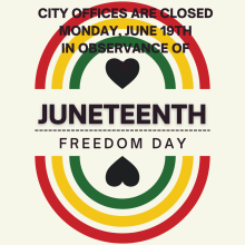 City Offices are closed