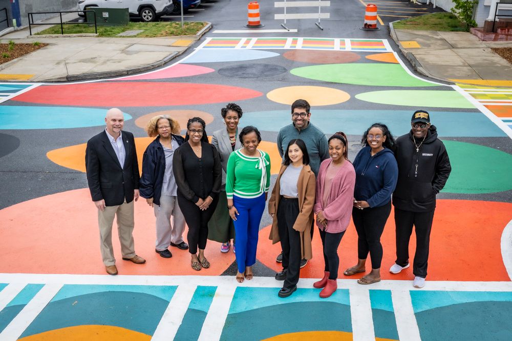 crosswalk mural