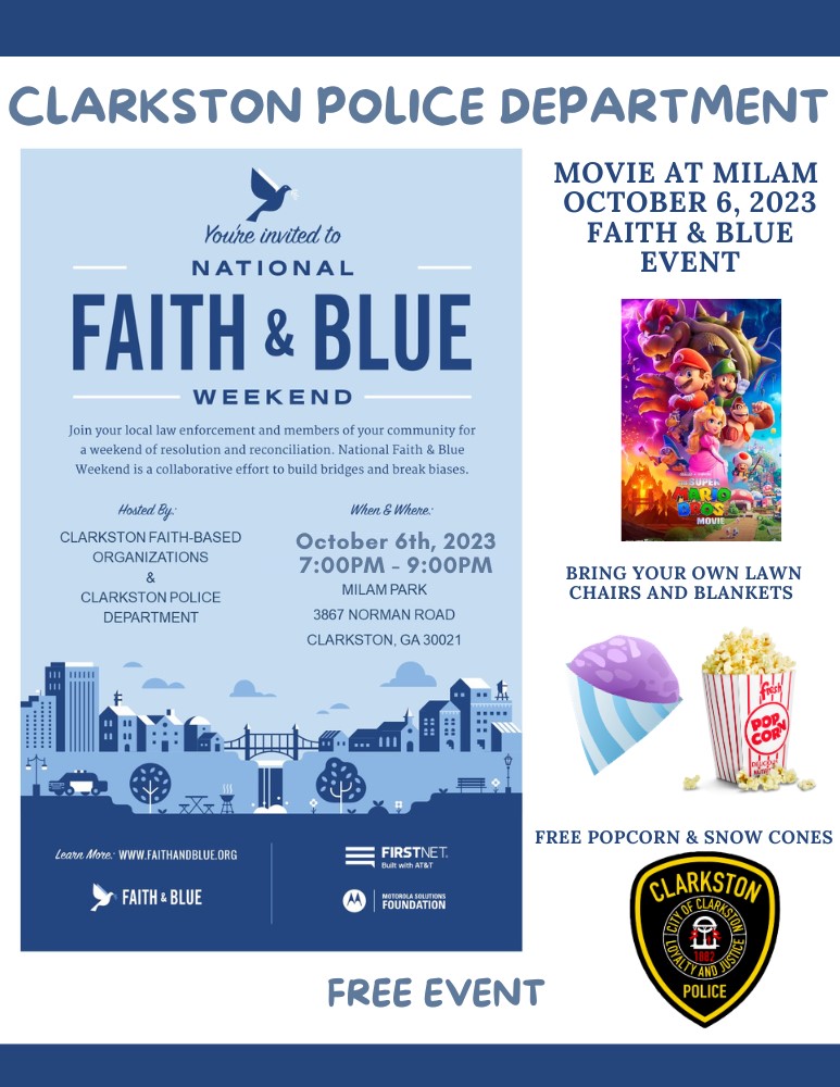 NATIONAL FAITH & BLUE 2023 EVENT