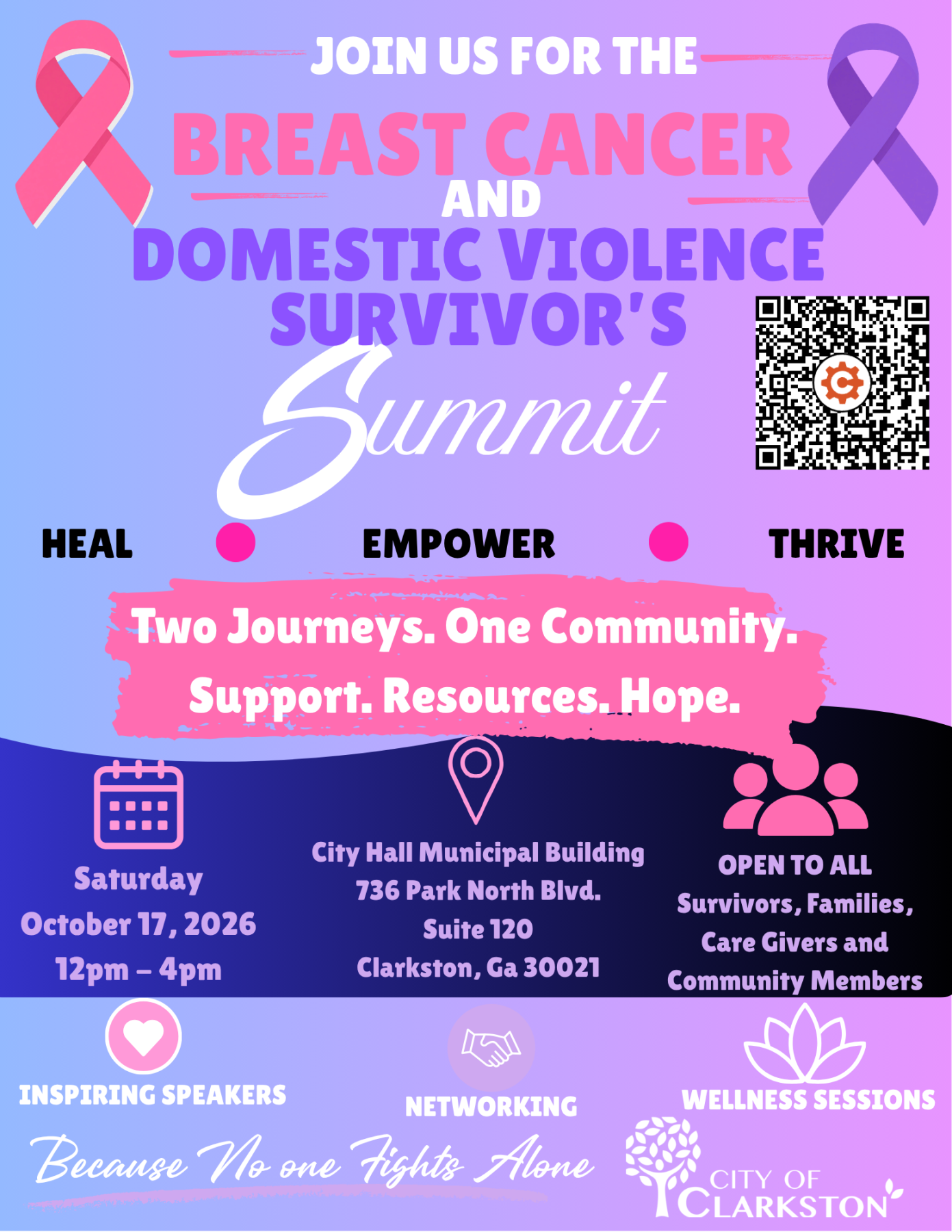 Breast Cancer & Domestic Violence Survivor’s Summit