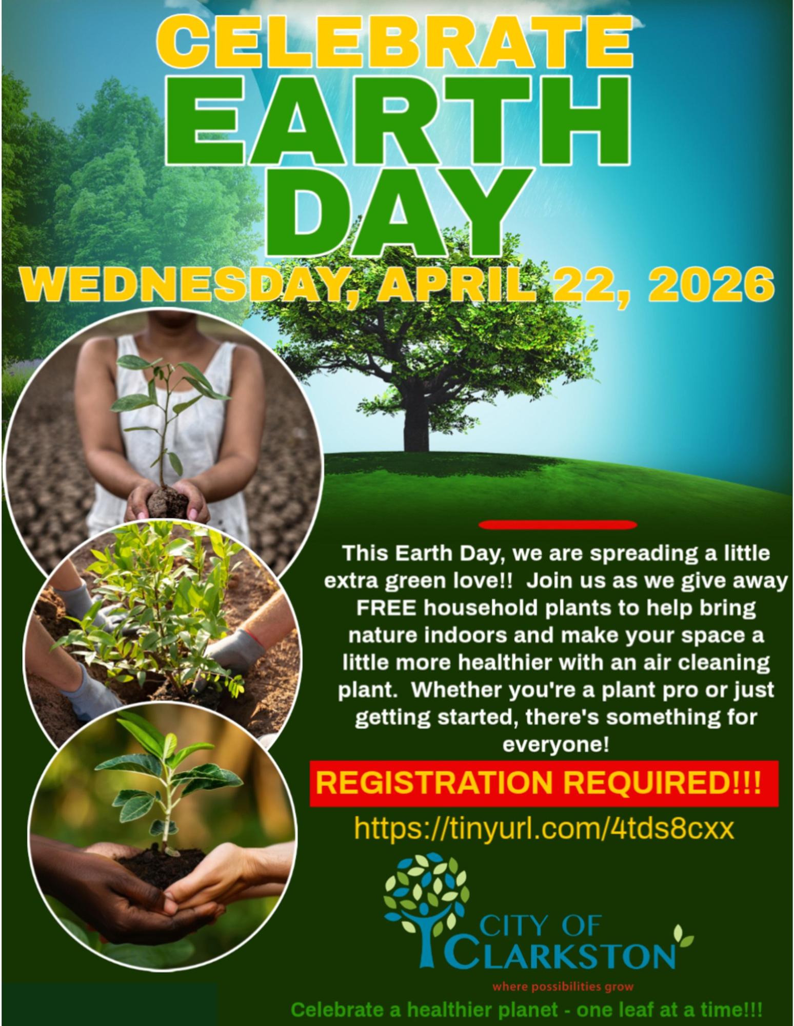Celebrate Earth Day with Us!