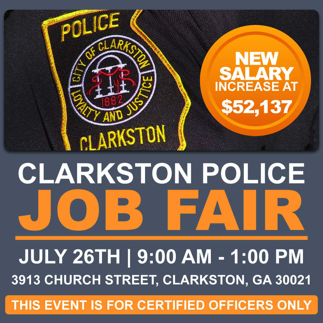 July 26th police job fair