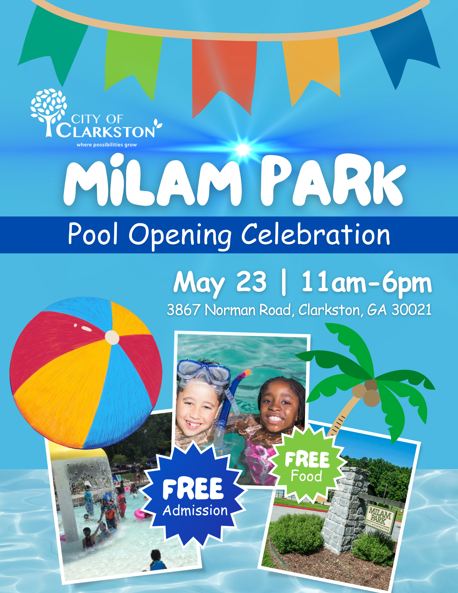 milam pool flyer