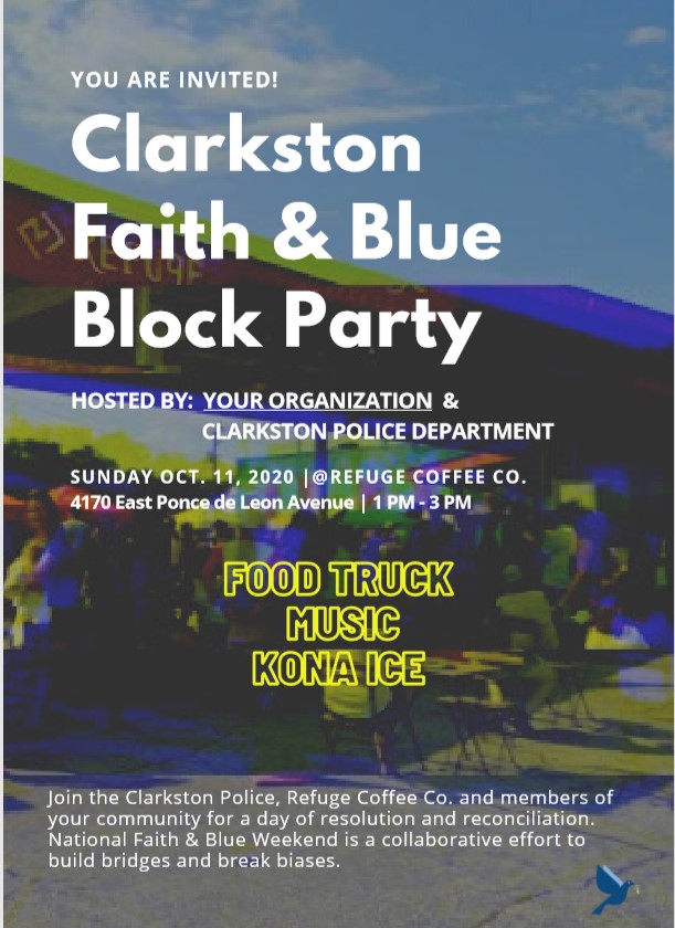 police block party
