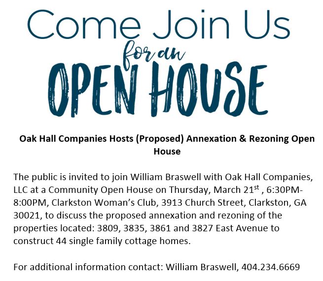 open house 3-21-19