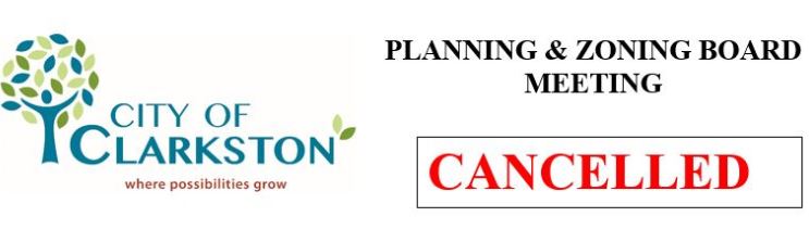 meeting cancelled