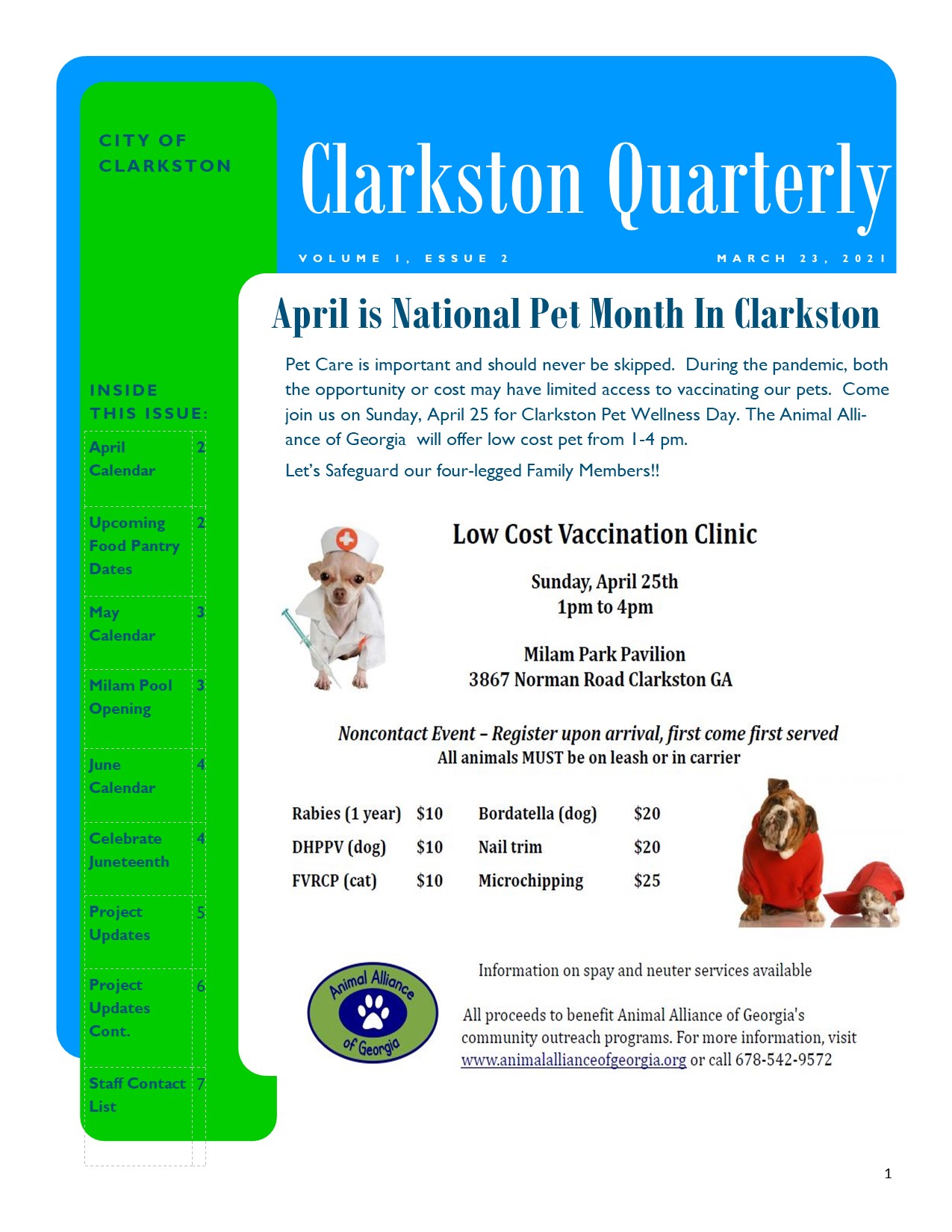 quarterly communication newsletter april to june 2021