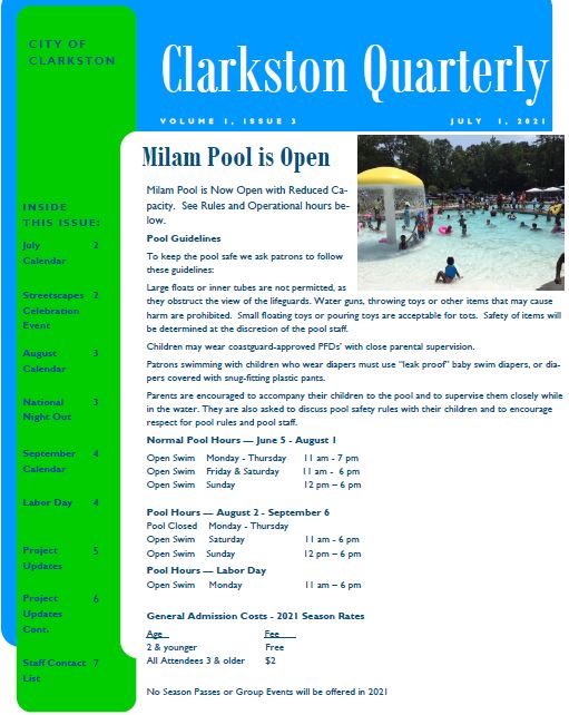 quarterly communication july - september 2021