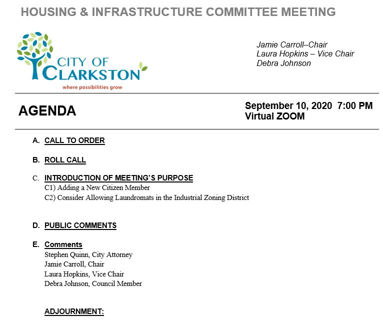 sac housing infrastructure meeting 9-10-2020 