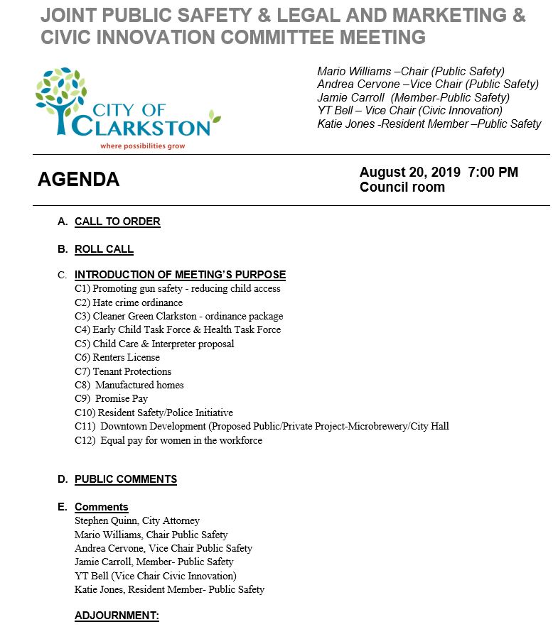 agenda sac 8-20-19 meeting