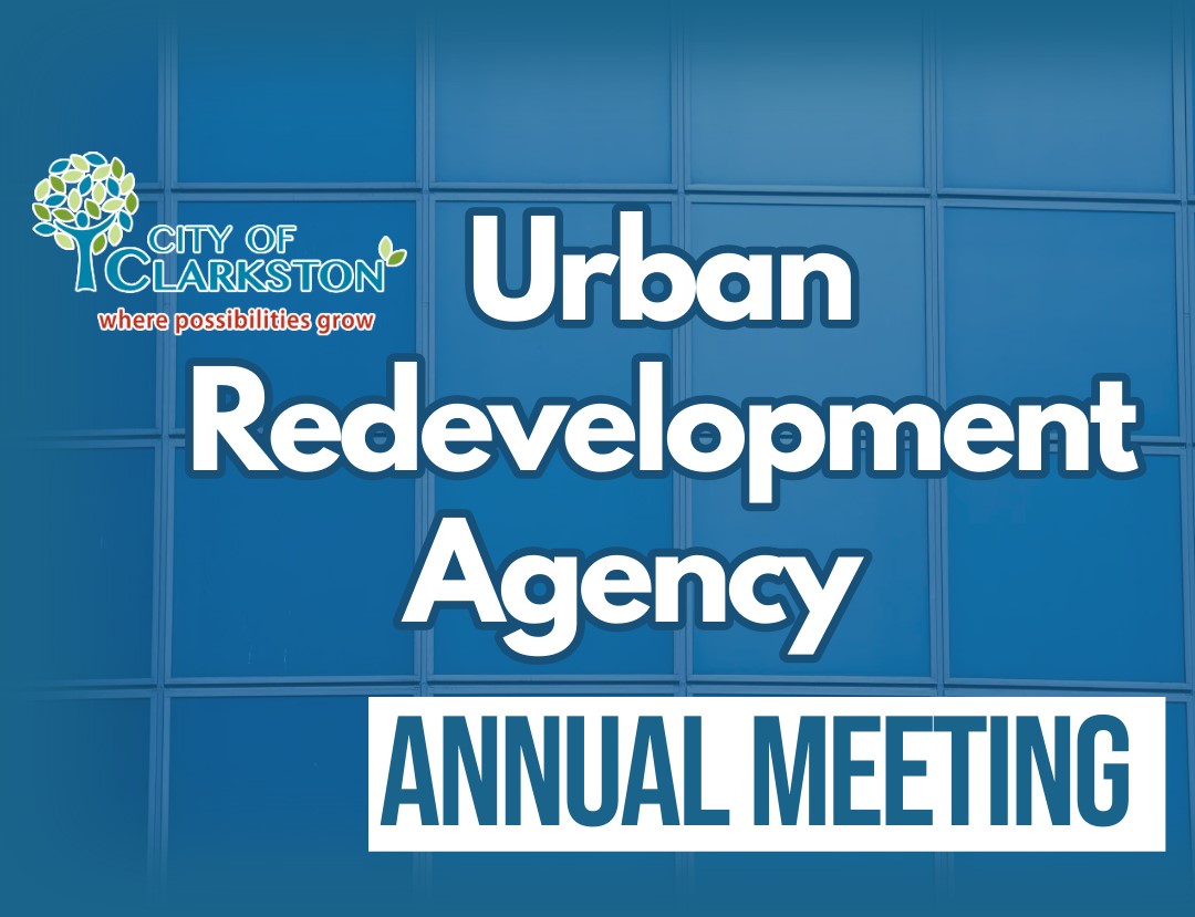 urban redevelopment agency meeting 